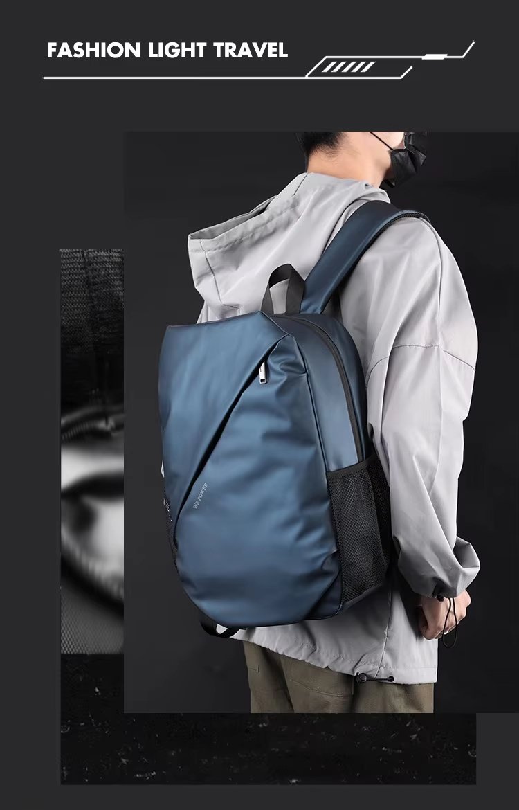 Water-Resistant Modern Business Travel School Nylon Laptop Backpack product detail