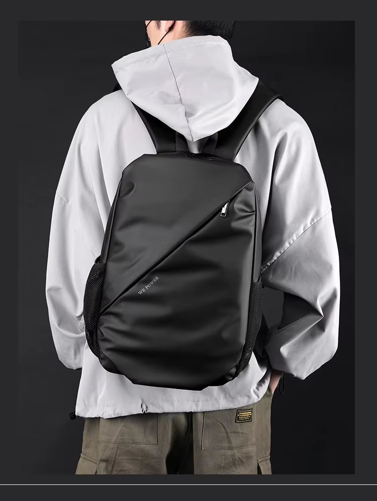 Water-Resistant Modern Business Travel School Nylon Laptop Backpack product detail