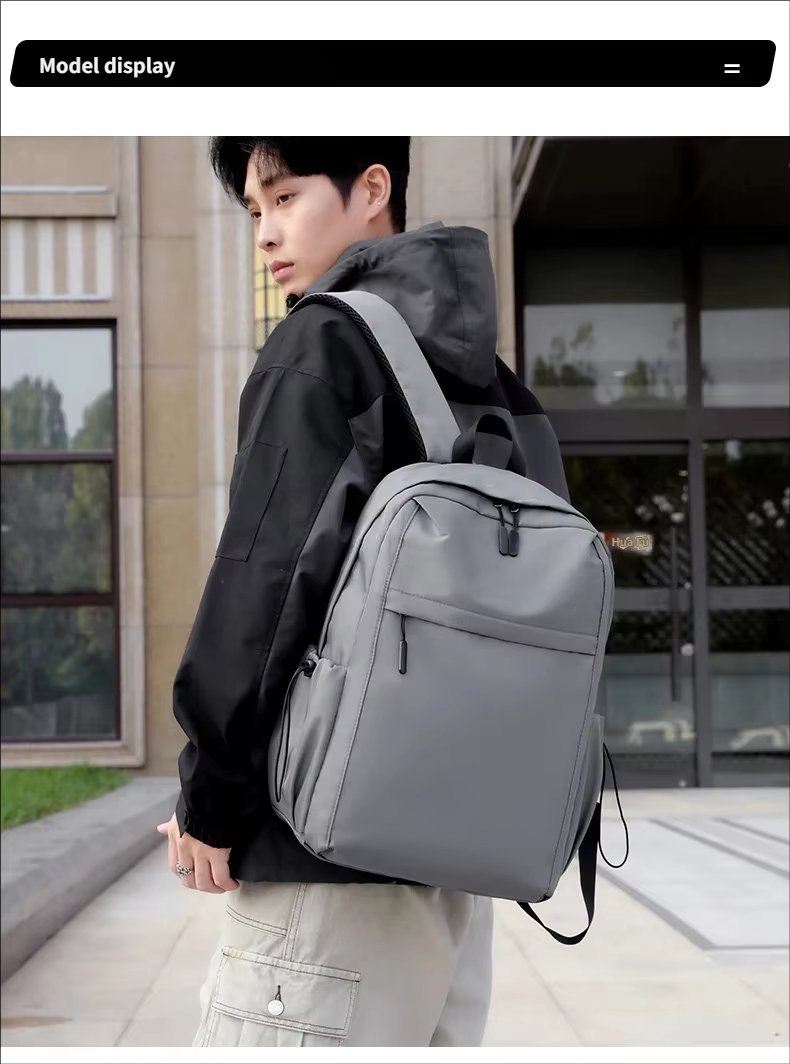 Water-Resistant Large Capacity Outdoor Business Travel Oxford Laptop Backpack product detail