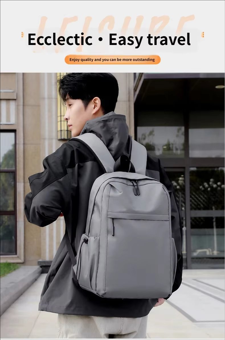 Water-Resistant Large Capacity Outdoor Business Travel Oxford Laptop Backpack product detail