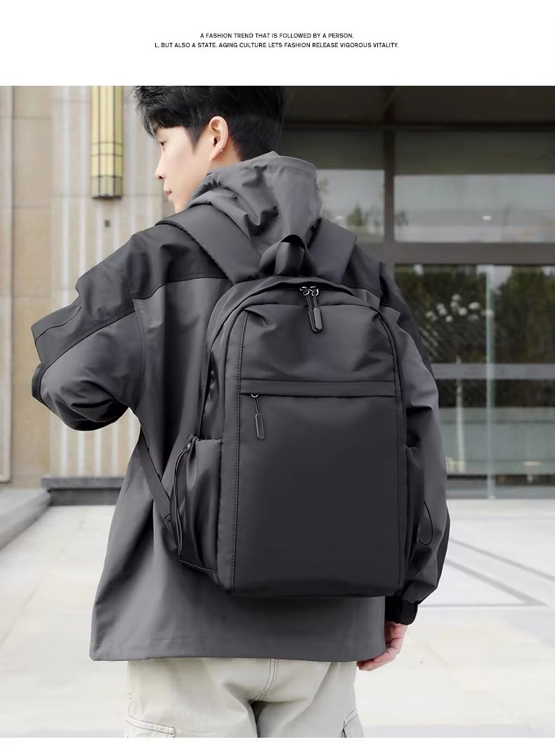 Water-Resistant Large Capacity Outdoor Business Travel Oxford Laptop Backpack product detail