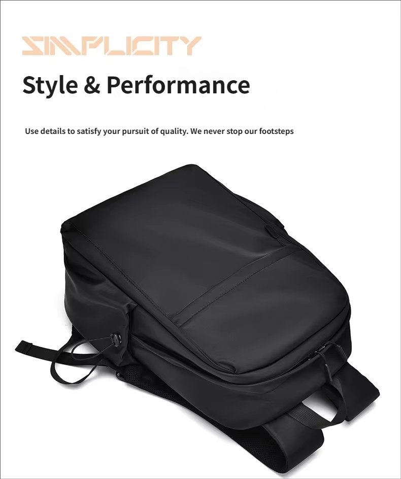 Water-Resistant Large Capacity Modern Outdoor Business Oxford Laptop Backpack product detail