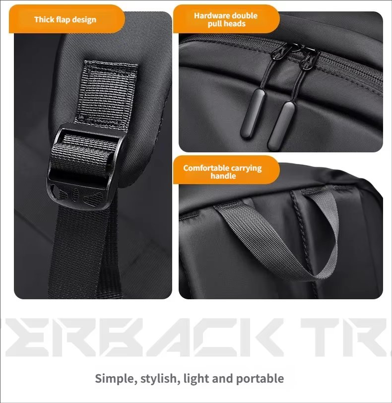 Water-Resistant Large Capacity Modern Outdoor Business Oxford Laptop Backpack product detail