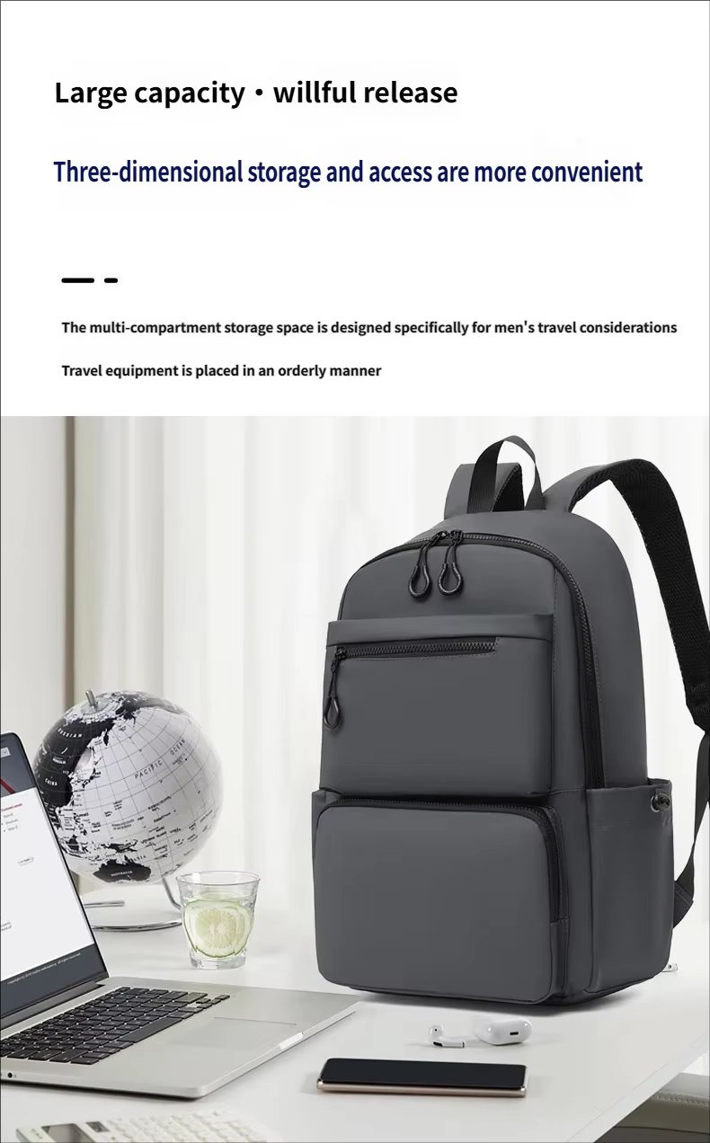Water-Resistant Large Capacity Modern Outdoor Travel Oxford Laptop Backpack product detail
