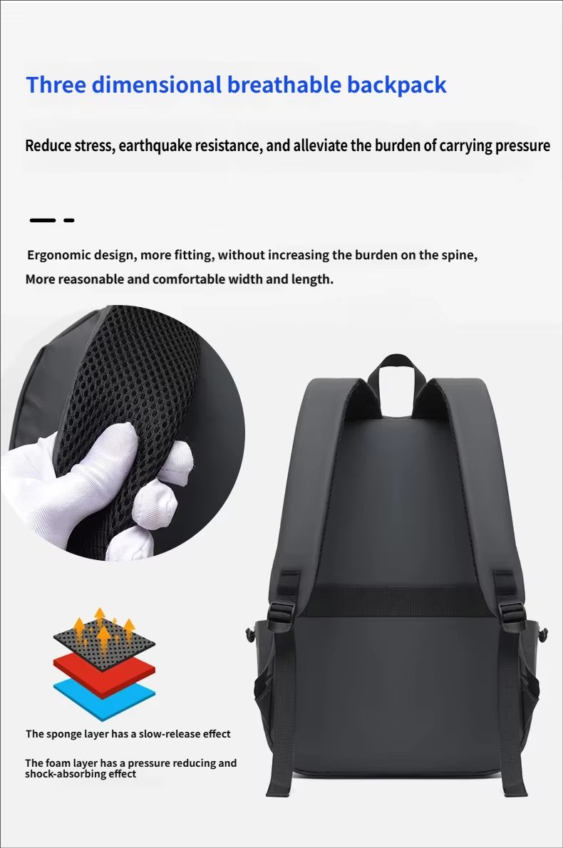 Water-Resistant Large Capacity Modern Outdoor Travel Oxford Laptop Backpack product detail