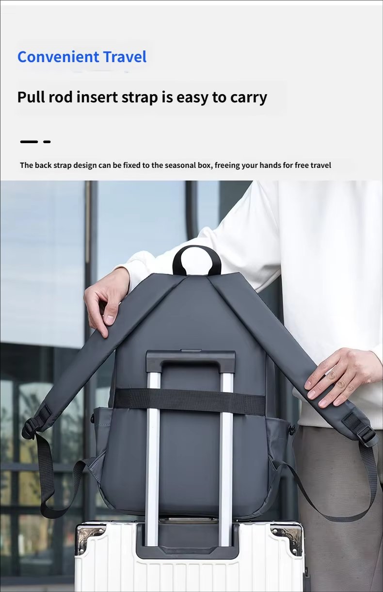 Water-Resistant Large Capacity Modern Outdoor Travel Oxford Laptop Backpack product detail