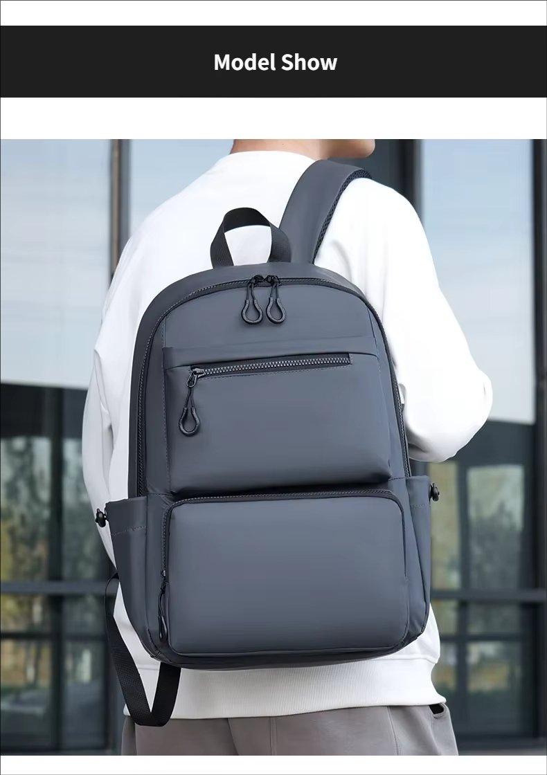 Water-Resistant Large Capacity Modern Outdoor Travel Oxford Laptop Backpack product detail