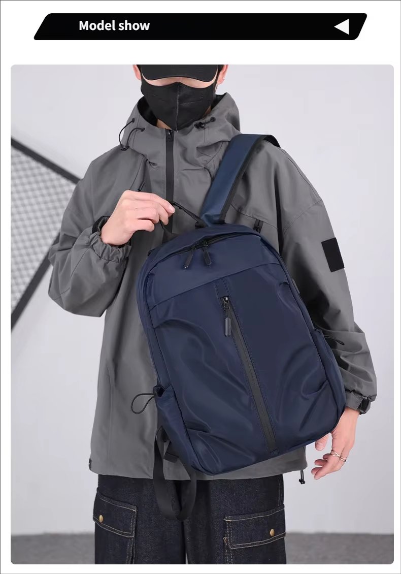 Water-Resistant Large Capacity Modern Outdoor Travel Oxford Laptop Backpack product detail