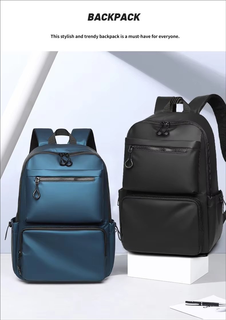 Water-Resistant Modern Outdoor Business Travel Oxford Laptop Backpack product detail