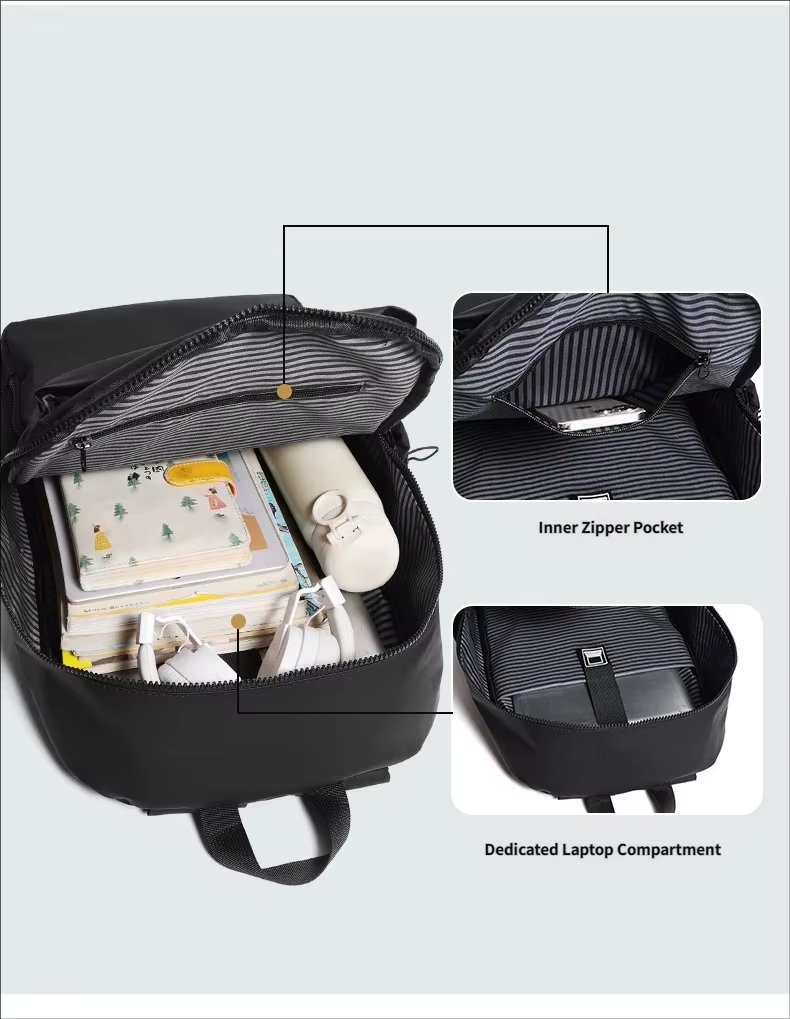 Water-Resistant Modern Outdoor Business Travel Oxford Laptop Backpack product detail