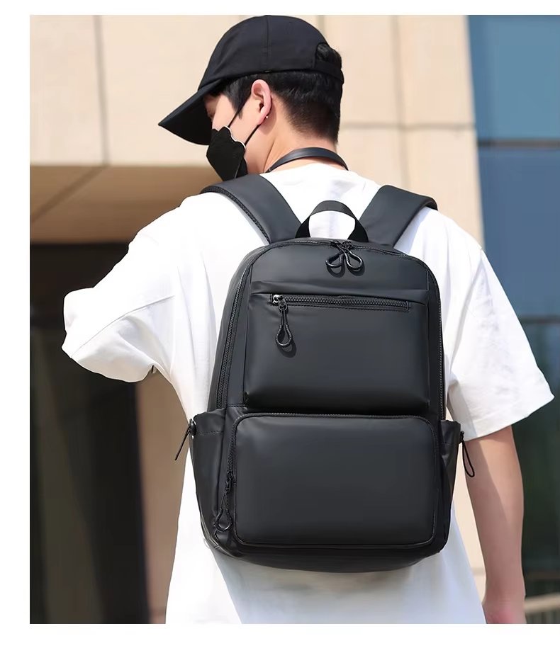 Water-Resistant Modern Outdoor Business Travel Oxford Laptop Backpack product detail