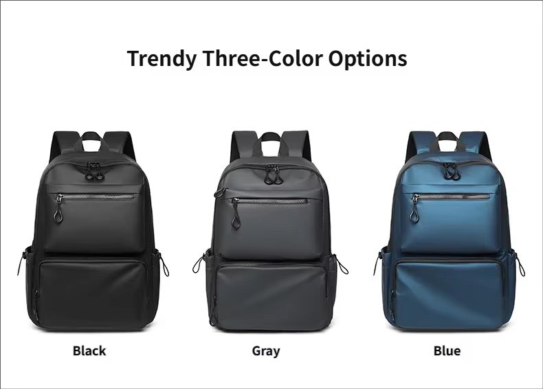 Water-Resistant Modern Outdoor Business Travel Oxford Laptop Backpack product detail