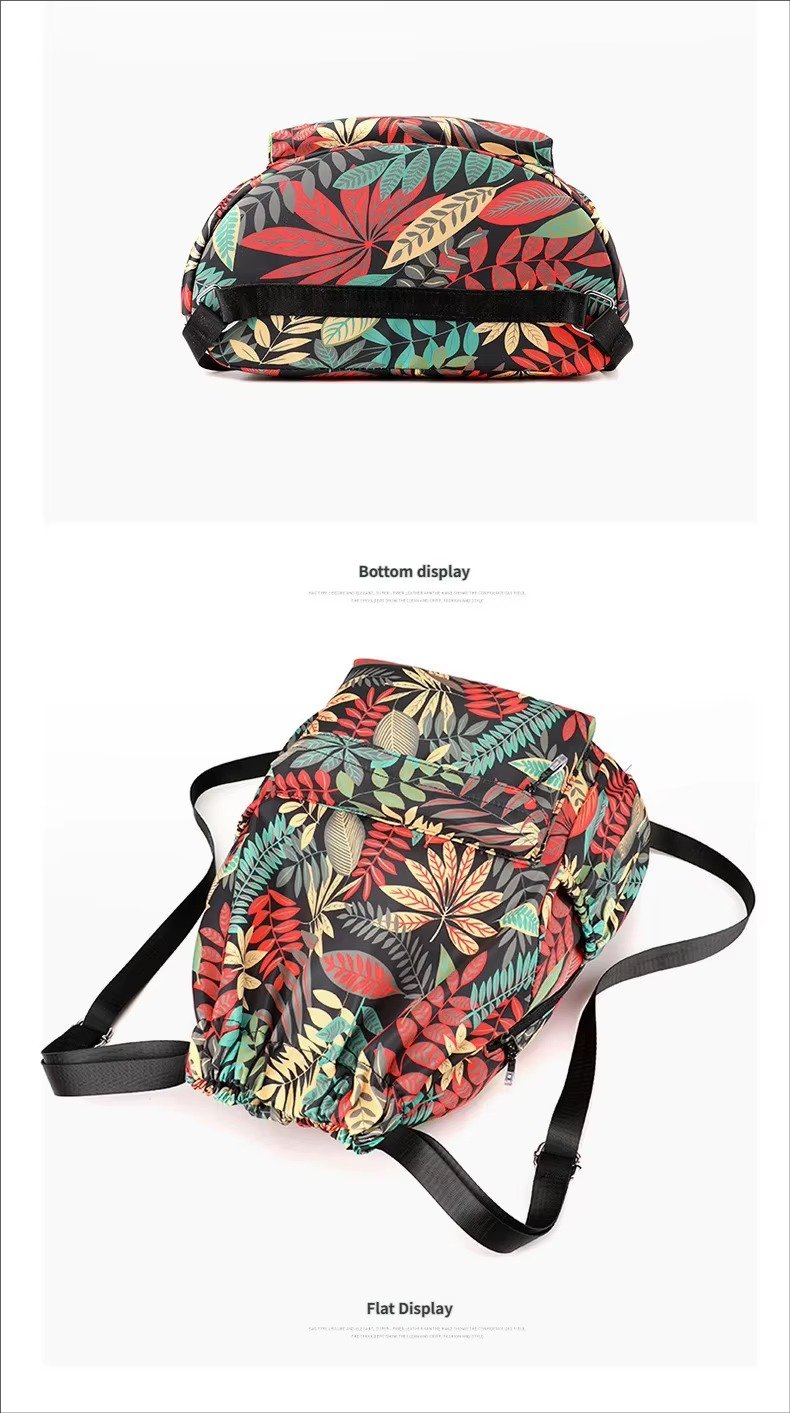 Printing Lightweight Waterproof Drawstring Backpack Foldable Basketball Sport Gym Bags Shopping Handbag Travel Backpack detail image
