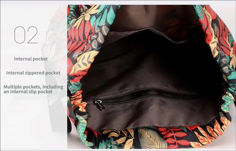 Printing Lightweight Waterproof Drawstring Backpack Foldable Basketball Sport Gym Bags Shopping Handbag Travel Backpack detail image