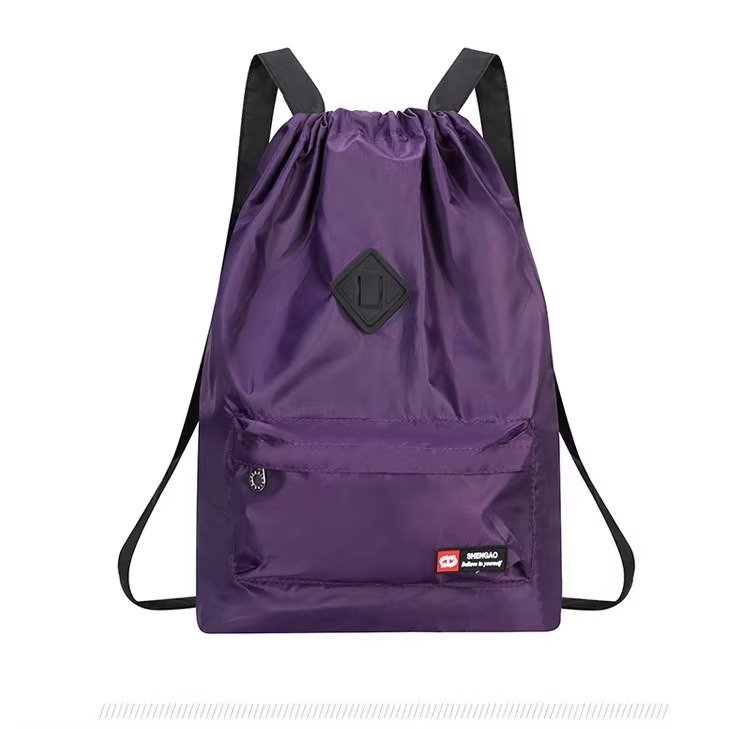 Customizable Reusable Multi-Functional Drawstring Backpack Lightweight Gym Yoga Fitness Outdoor Travel Sports String Bag detail image