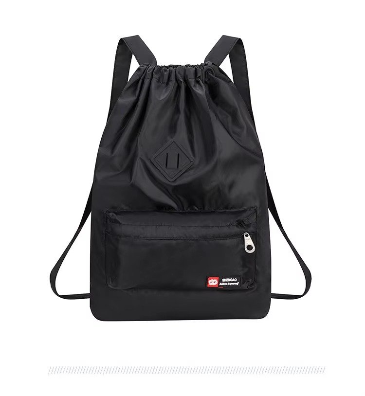 Customizable Reusable Multi-Functional Drawstring Backpack Lightweight Gym Yoga Fitness Outdoor Travel Sports String Bag detail image