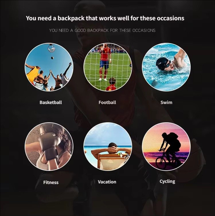 Personalized Large Capacity Drawstring Travel Backpack Waterproof Draw String Gym Sports Outdoor Training Basketball Bag detail image