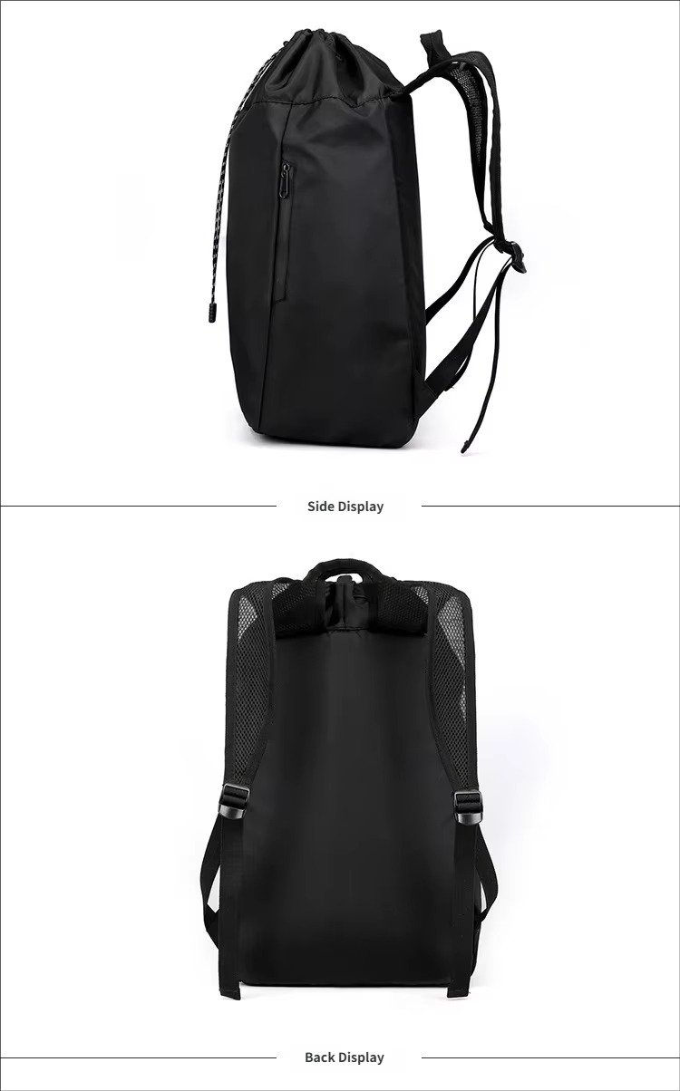Personalized Large Capacity Drawstring Travel Backpack Waterproof Draw String Gym Sports Outdoor Training Basketball Bag detail image