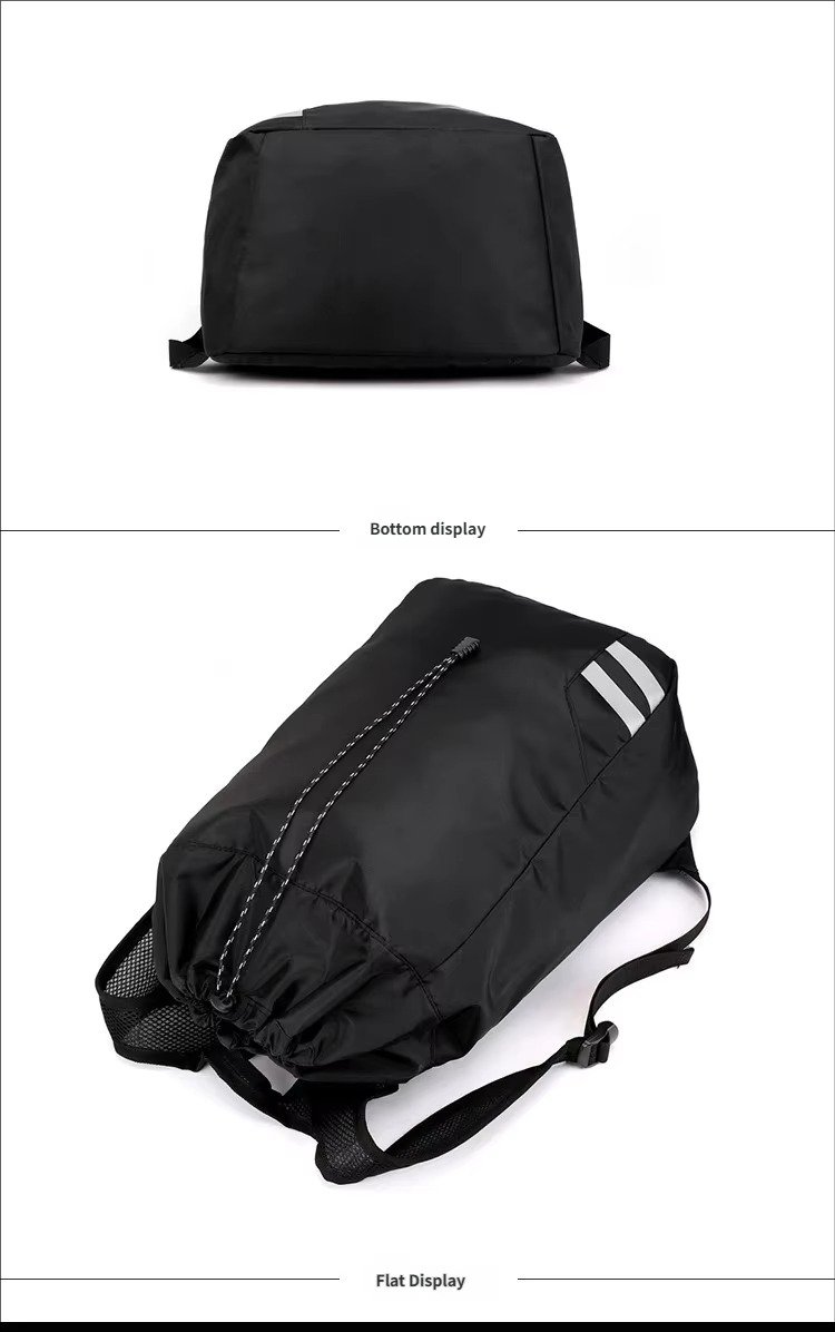 Personalized Large Capacity Drawstring Travel Backpack Waterproof Draw String Gym Sports Outdoor Training Basketball Bag detail image