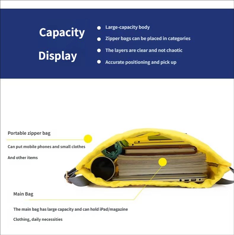 Lightweight Travel Drawstring Backpack Waterproof Draw String Gym Sports Basketball Bags Reusable Rope Drawing Bag detail image