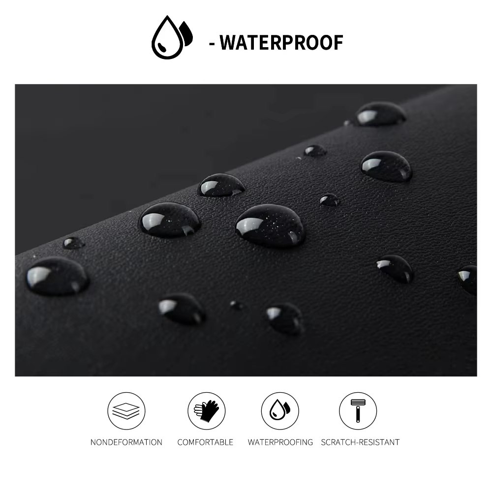 Modern Business Travel School Casual PU Leather Laptop Backpack product detail
