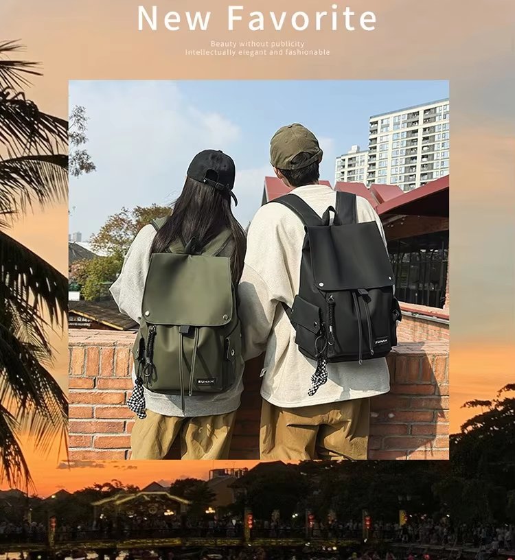 Water-Resistant Large Capacity Lightweight Modern Outdoor Oxford Laptop Backpack product detail