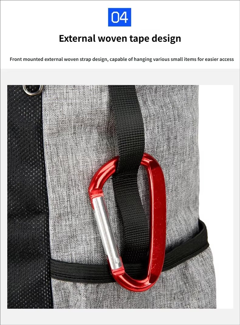 Water-Resistant Large Capacity Lightweight Outdoor Travel Polyester Roll Top Backpack product detail