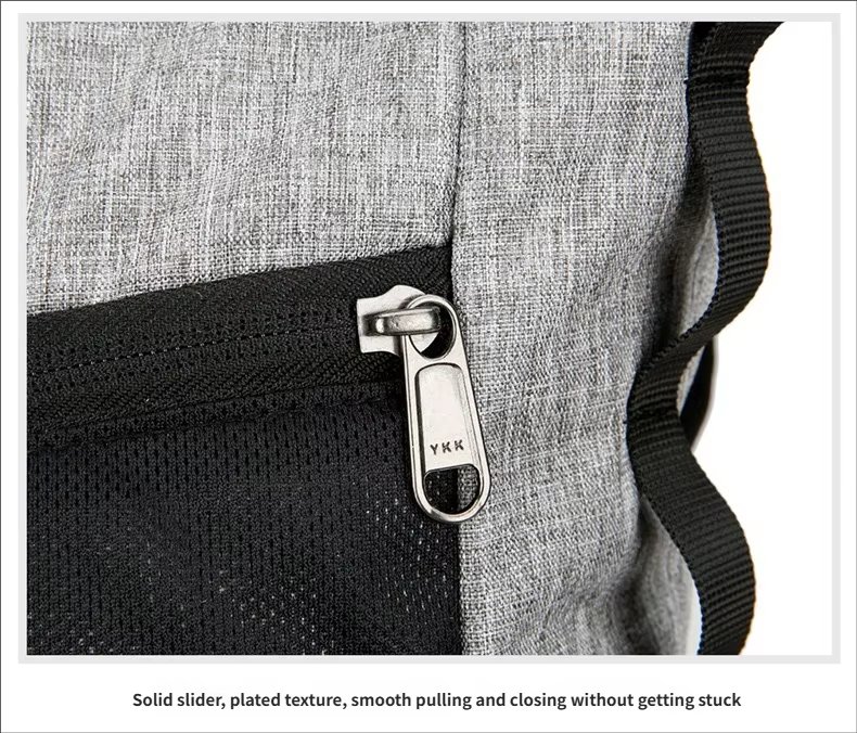 Water-Resistant Large Capacity Lightweight Outdoor Travel Polyester Roll Top Backpack product detail