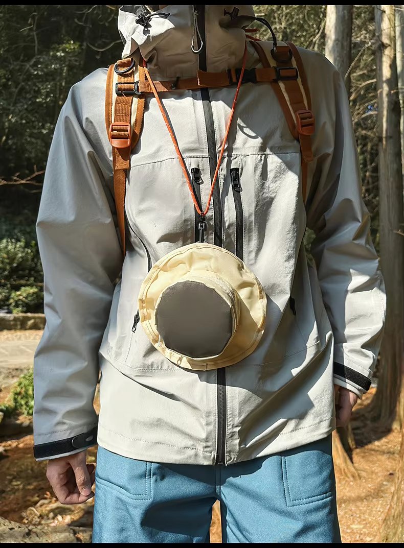 Large Capacity Lightweight Outdoor Travel Nylon Roll Top Backpack product detail