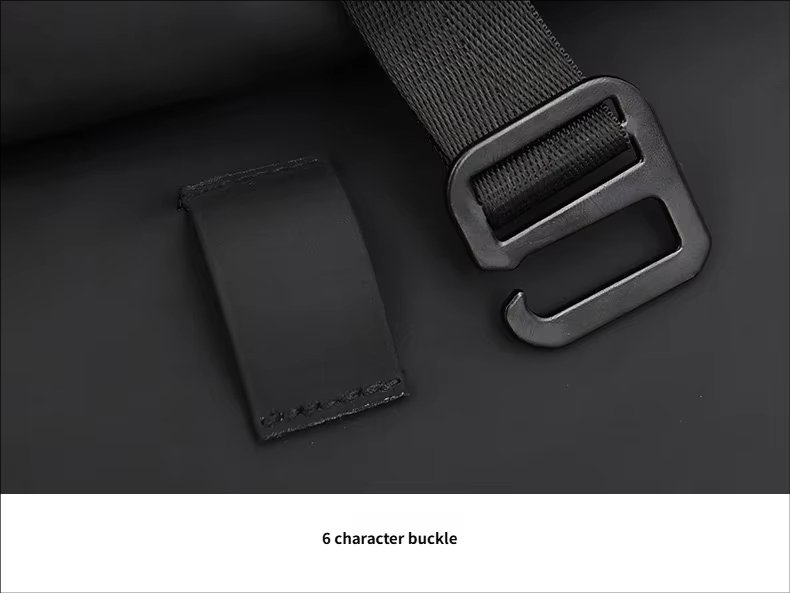 Water-Resistant Large Capacity Outdoor Business Travel PU Leather Roll Top Backpack product detail