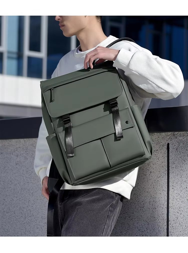 Water-Resistant Large Capacity Modern Multi-Pocket Business Oxford Laptop Backpack product detail