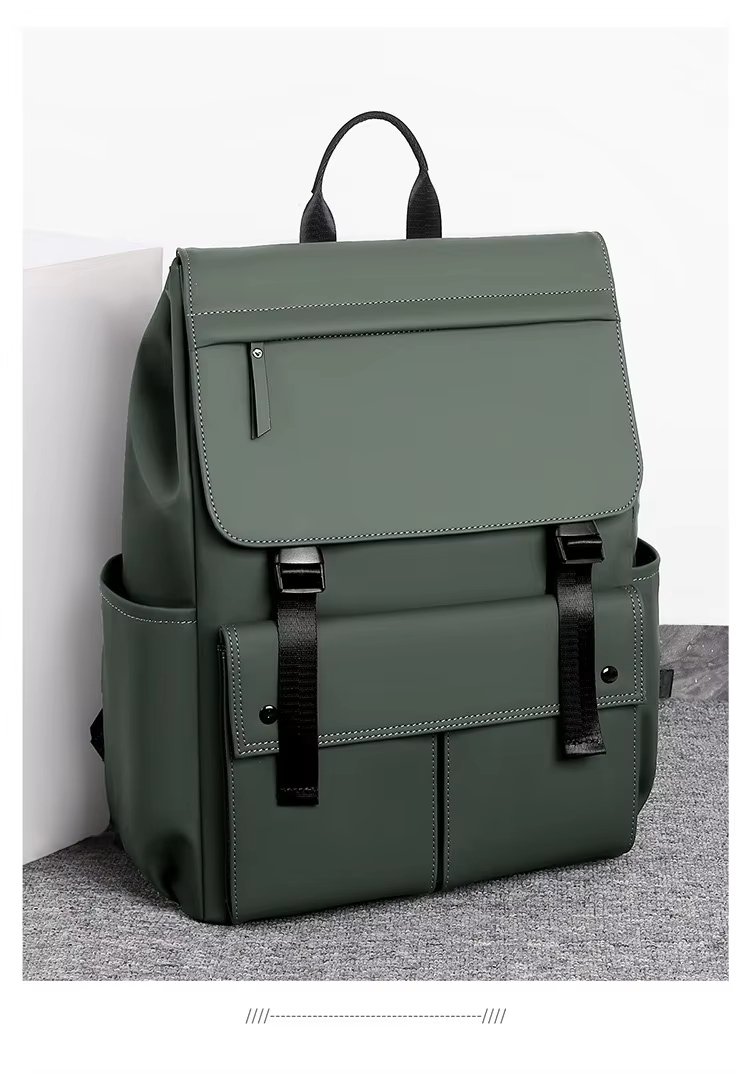 Water-Resistant Large Capacity Modern Multi-Pocket Business Oxford Laptop Backpack product detail