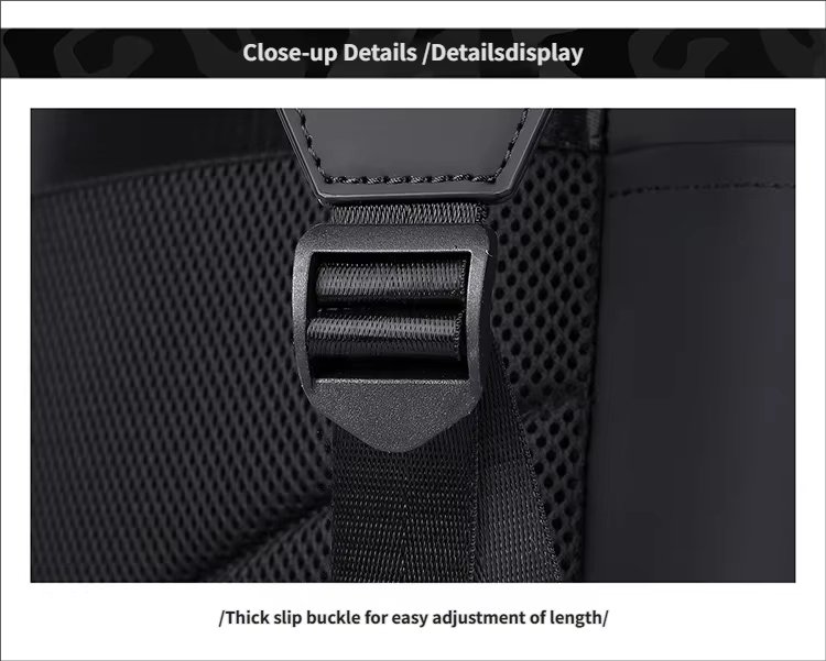 Water-Resistant Large Capacity Modern Multi-Pocket Business Oxford Laptop Backpack product detail