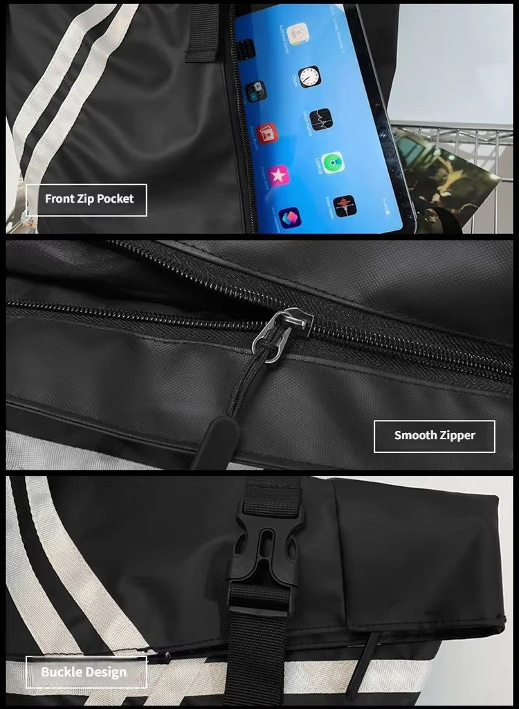 Custom Logo Fashion Roll Top Backpack Unisex College Student Schoolbag Outdoor Travel Basketball Gym Fitness Casual Sports Bags product detail