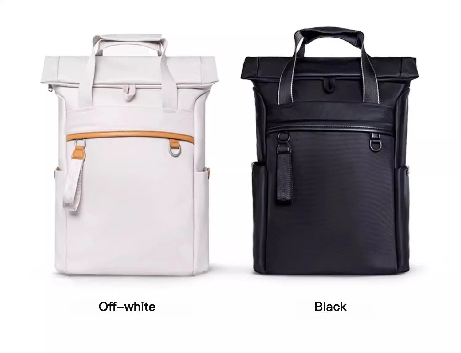 Daily Commute Urban Roll Top Business Laptop Backpack Outdoor Leisure Travel Bags College Student Schoolbag detail image