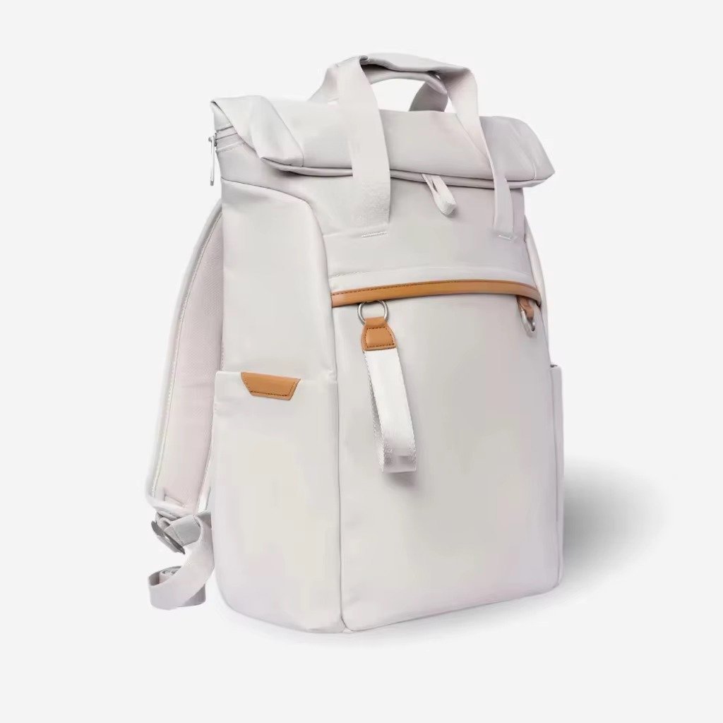 Daily Commute Urban Roll Top Business Laptop Backpack Outdoor Leisure Travel Bags College Student Schoolbag detail image