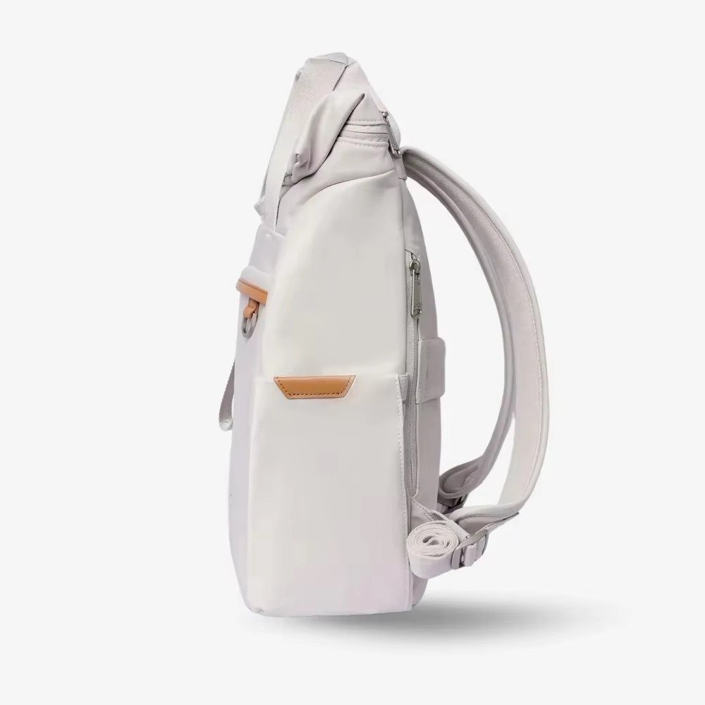 Daily Commute Urban Roll Top Business Laptop Backpack Outdoor Leisure Travel Bags College Student Schoolbag detail image
