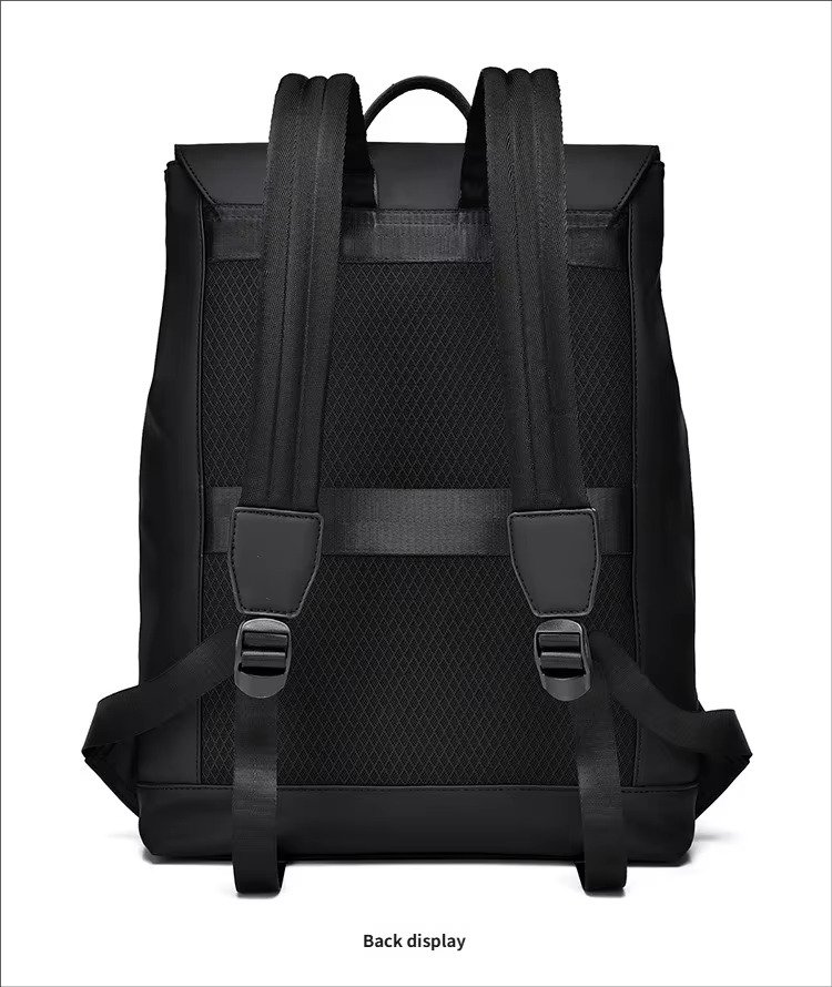 Arrival Slim Lightweight Waterproof Flap Laptop Backpack Large Capacity Anti-Theft Business Travel Bag Casual Sport Backpack detail image