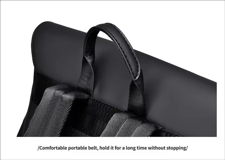 Arrival Slim Lightweight Waterproof Flap Laptop Backpack Large Capacity Anti-Theft Business Travel Bag Casual Sport Backpack detail image