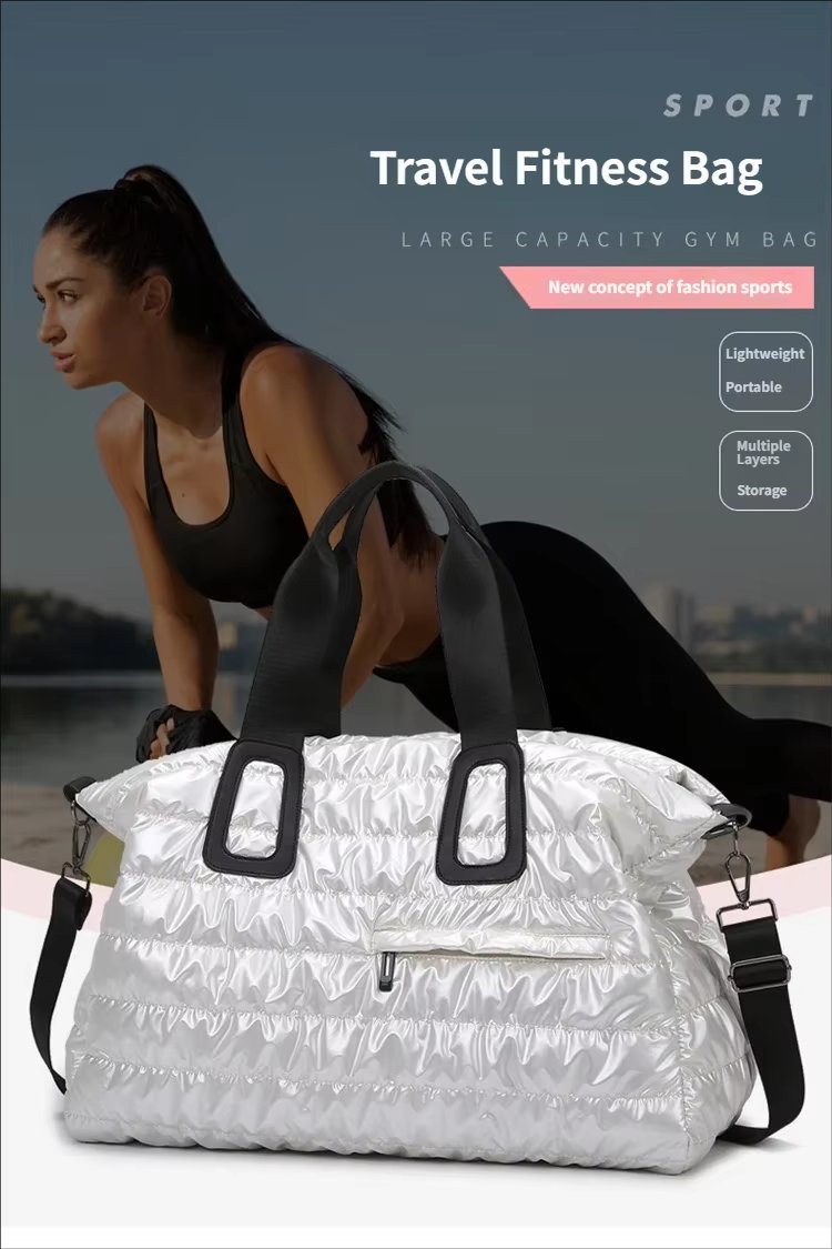 Waterproof Oxford Weekend Travel Lightweight Duffel Bag product detail