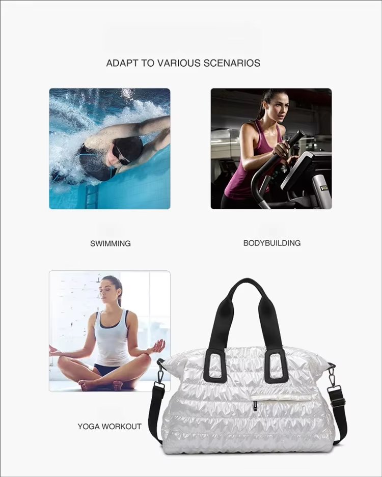 Waterproof Oxford Weekend Travel Lightweight Duffel Bag product detail
