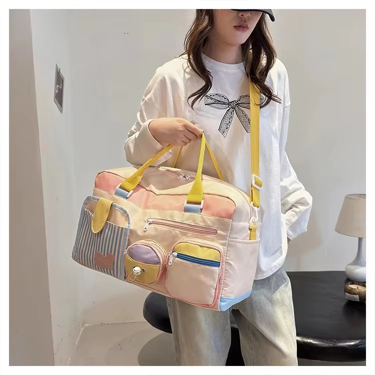 Waterproof Oxford Weekend Travel Short-Distance Duffel Bag product detail