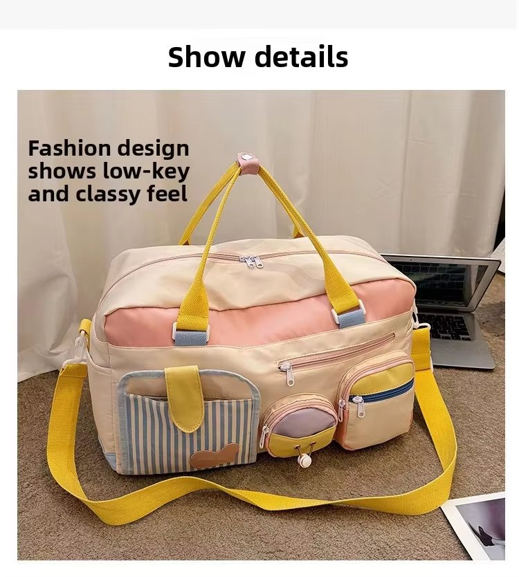 Waterproof Oxford Weekend Travel Short-Distance Duffel Bag product detail