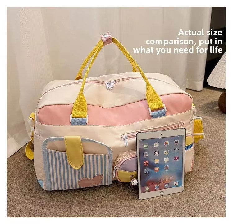 Waterproof Oxford Weekend Travel Short-Distance Duffel Bag product detail