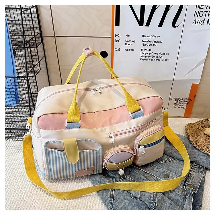 Waterproof Oxford Weekend Travel Short-Distance Duffel Bag product detail