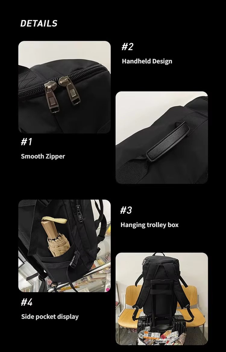 Waterproof Large Capacity Lightweight Multi-function Gym Sports Duffel Backpack - product detail