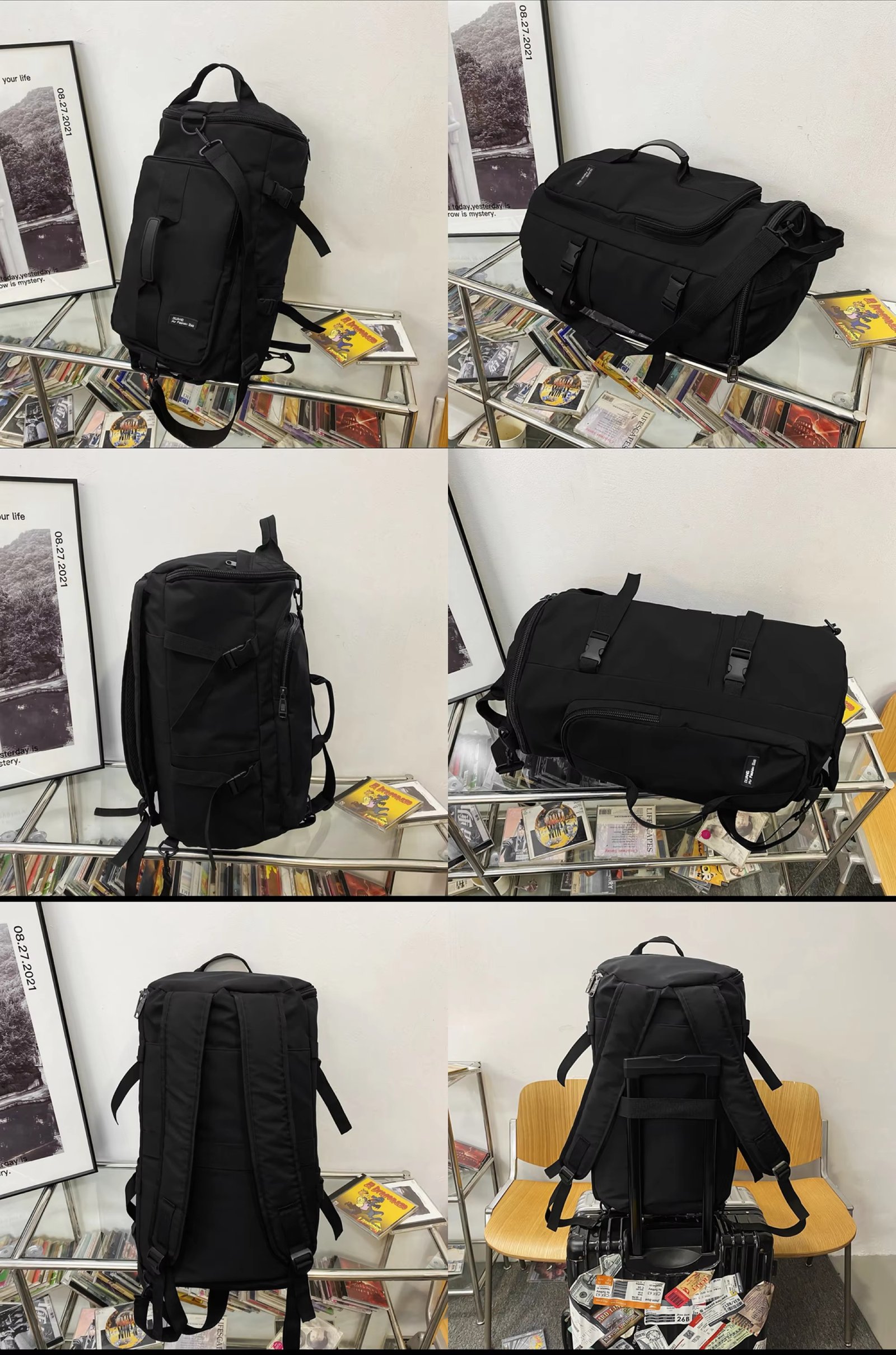 Waterproof Large Capacity Lightweight Multi-function Gym Sports Duffel Backpack - product detail