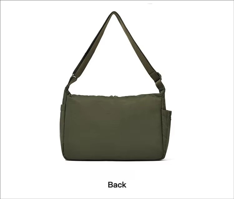 Unisex Fashion Casual Multi-pocket Messenger Bag Large Capacity Waterproof Nylon Crossbody Shoulder Handbags - product detail