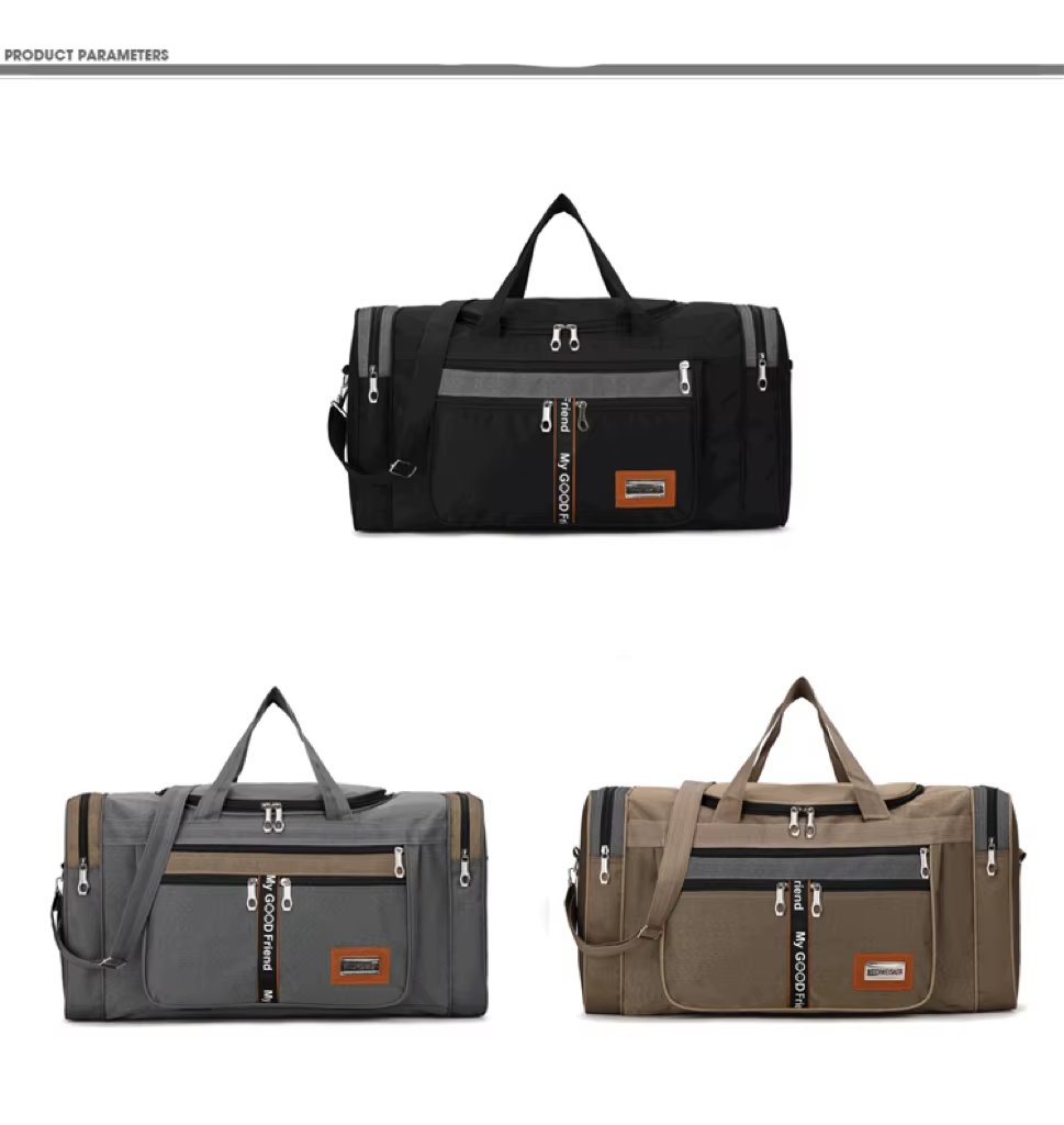 Foldable Oxford Weekend Travel Duffel Bag product detail