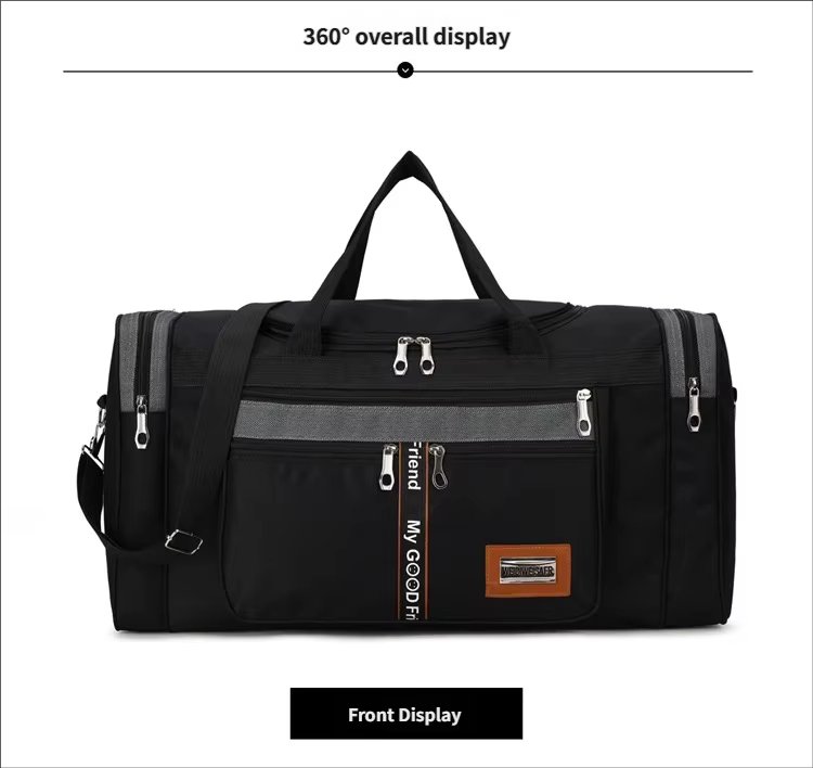 Foldable Oxford Weekend Travel Duffel Bag product detail